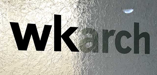 Wheeler Kearns Architects door sign